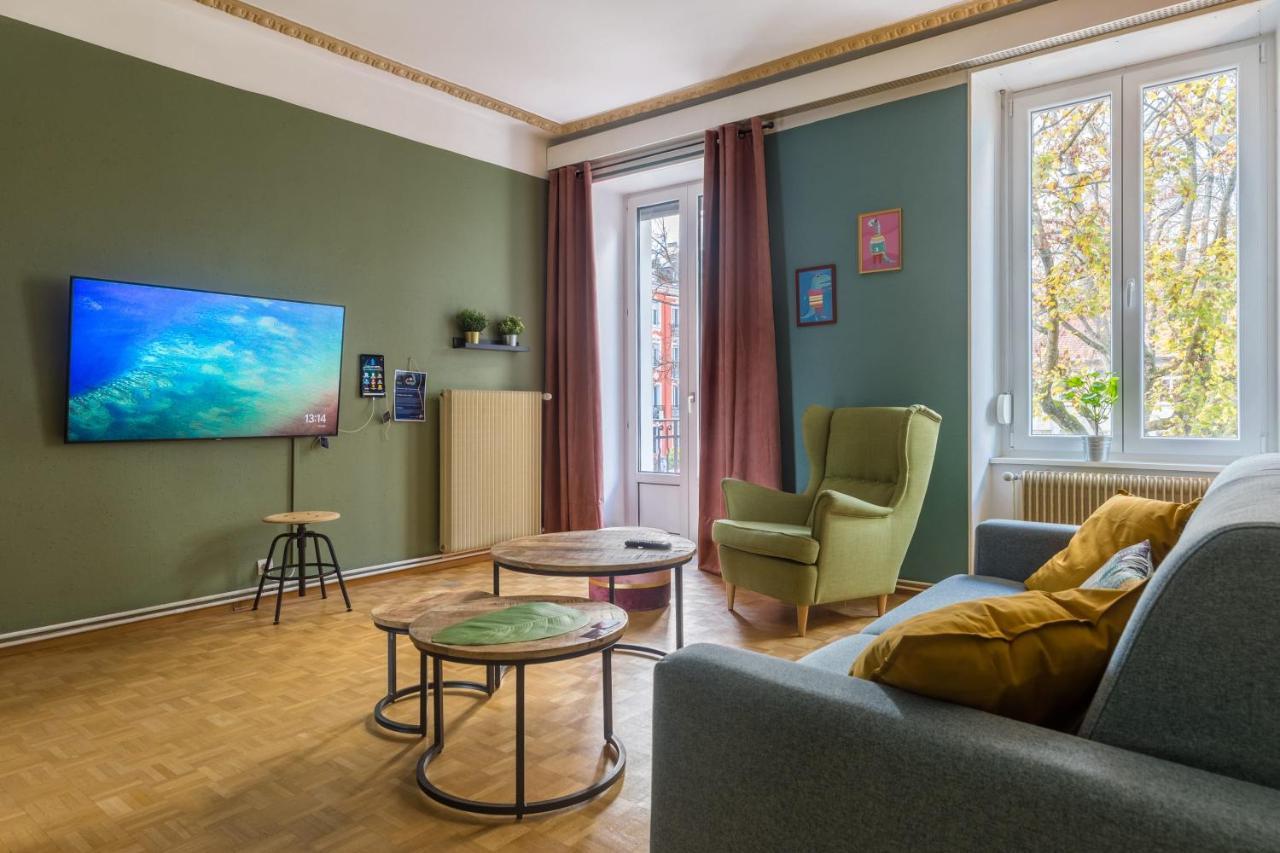Travel Homes - The Wooden, Spacieux & Bon Quartier Mulhouse Exterior foto